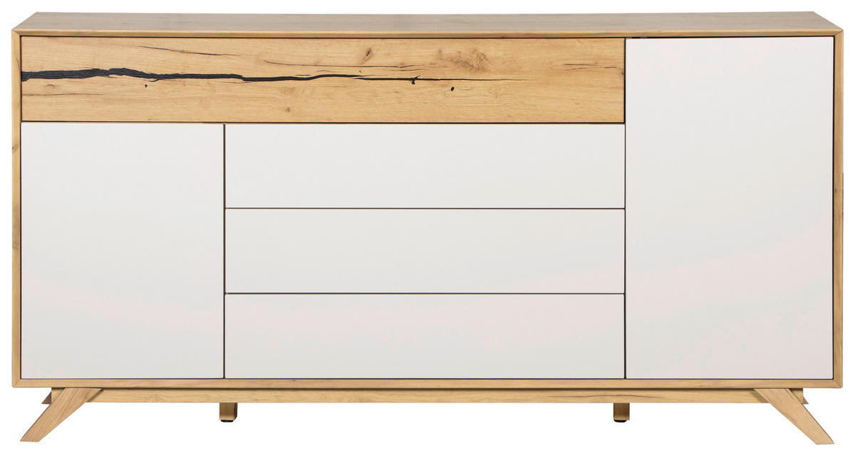 SIDEBOARD 180/93/40 cm  - Kaschmir/Eichefarben, KONVENTIONELL, Holz/Holzwerkstoff (180/93/40cm) - Xora