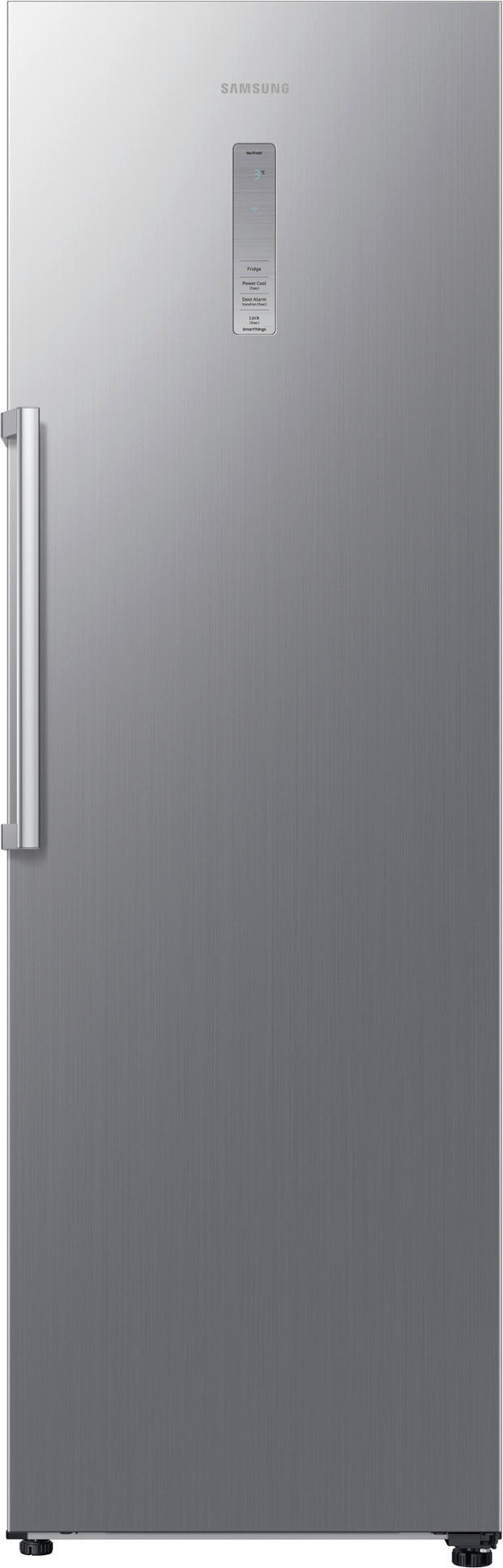 KÜHLSCHRANK 59,5/186/64,4 cm RR39C7BH6S9/EG  - Edelstahlfarben, Basics, Glas/Kunststoff (59,5/186/64,4cm) - Samsung