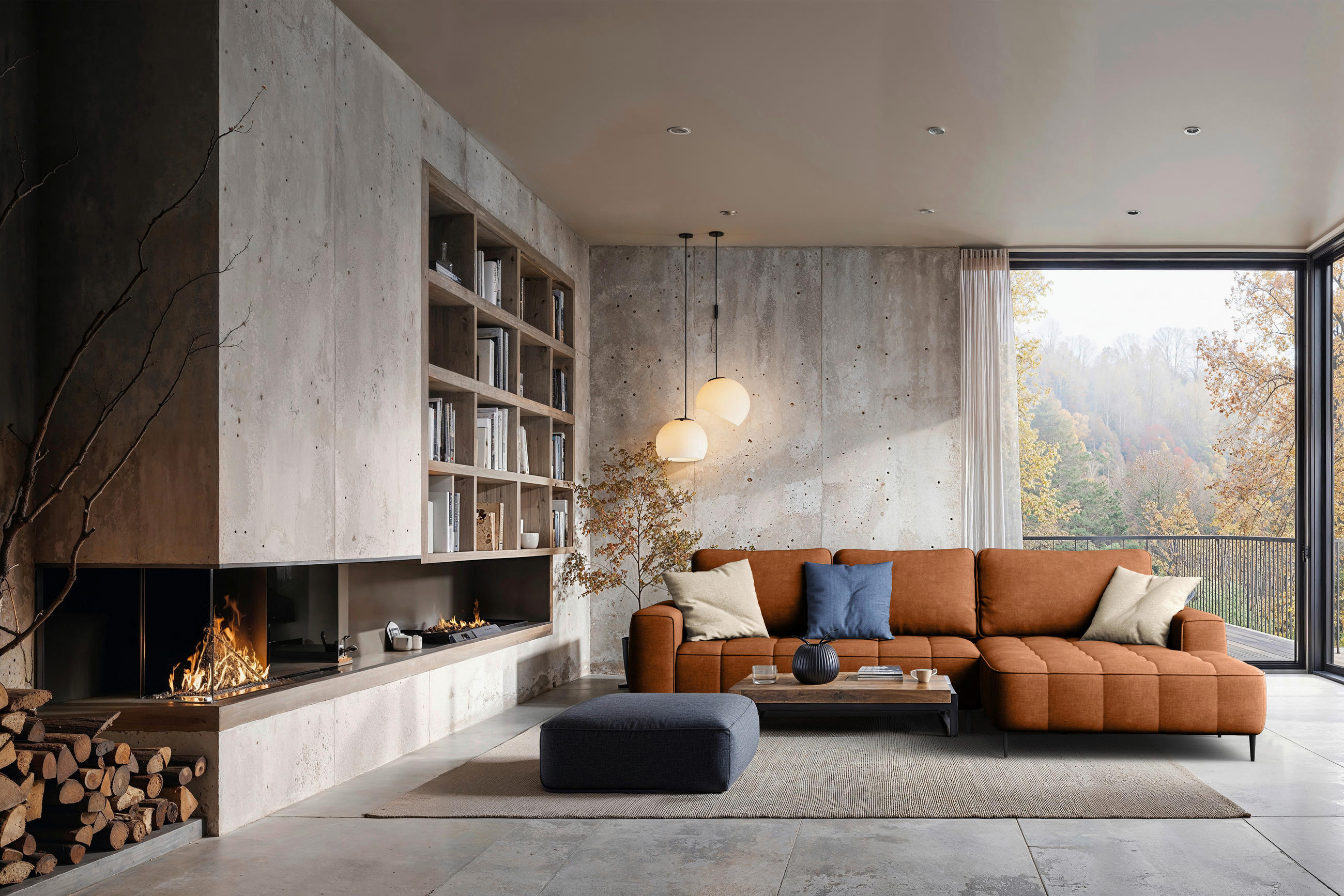 ECKSCHLAFSOFA Florence  mit Schlafen auf Sitzhöhe Velours Cognac  - Cognac/Schwarz, Basics, Textil/Metall (280/166cm) - Livetastic