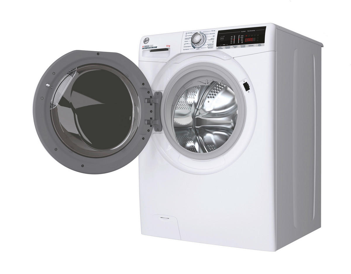 WASCHMASCHINE H3WOSQ4105TA4-84   - Weiß, Basics, Glas/Kunststoff (60/85/58cm) - Hoover