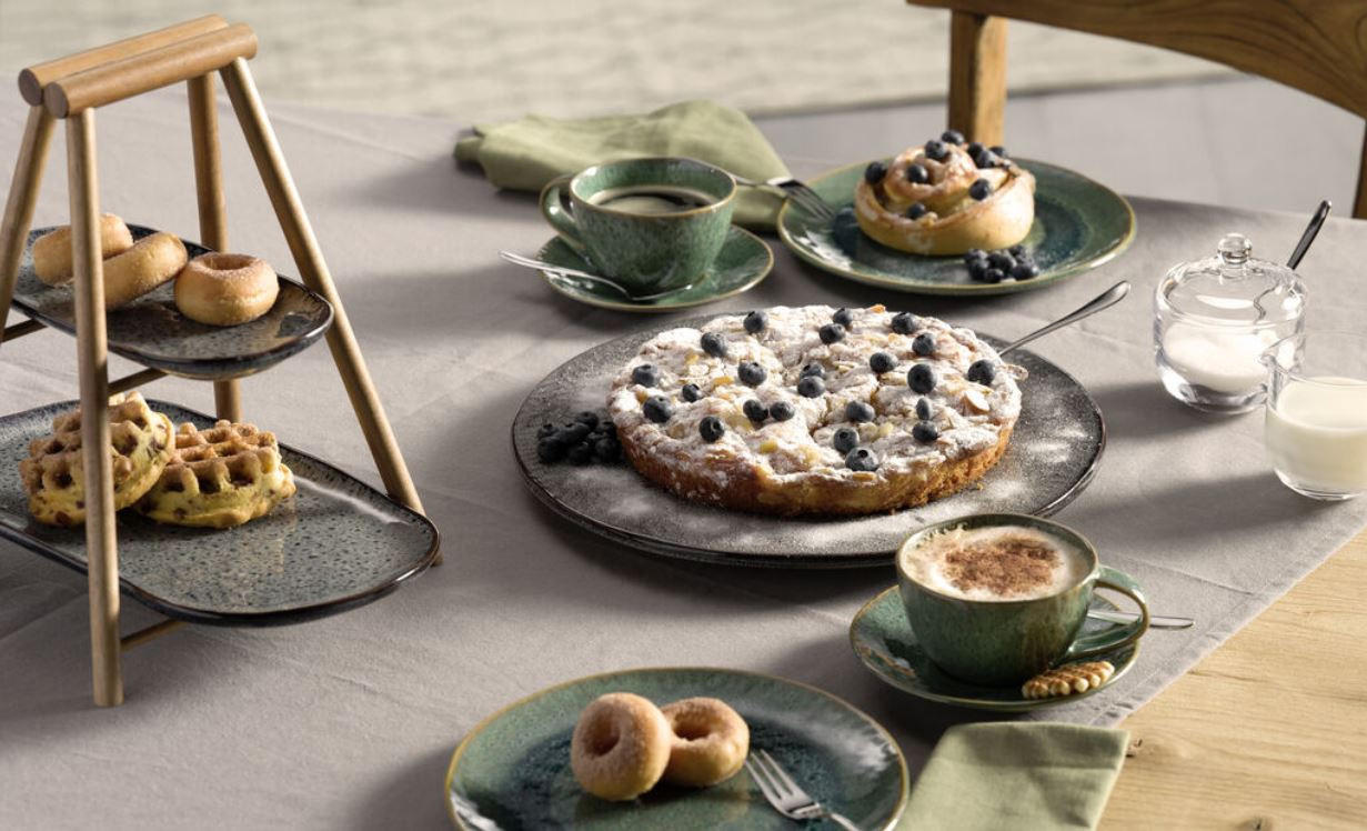 DESSERTTELLER Matera  23 cm   - Grün, LIFESTYLE, Keramik (23cm) - Leonardo