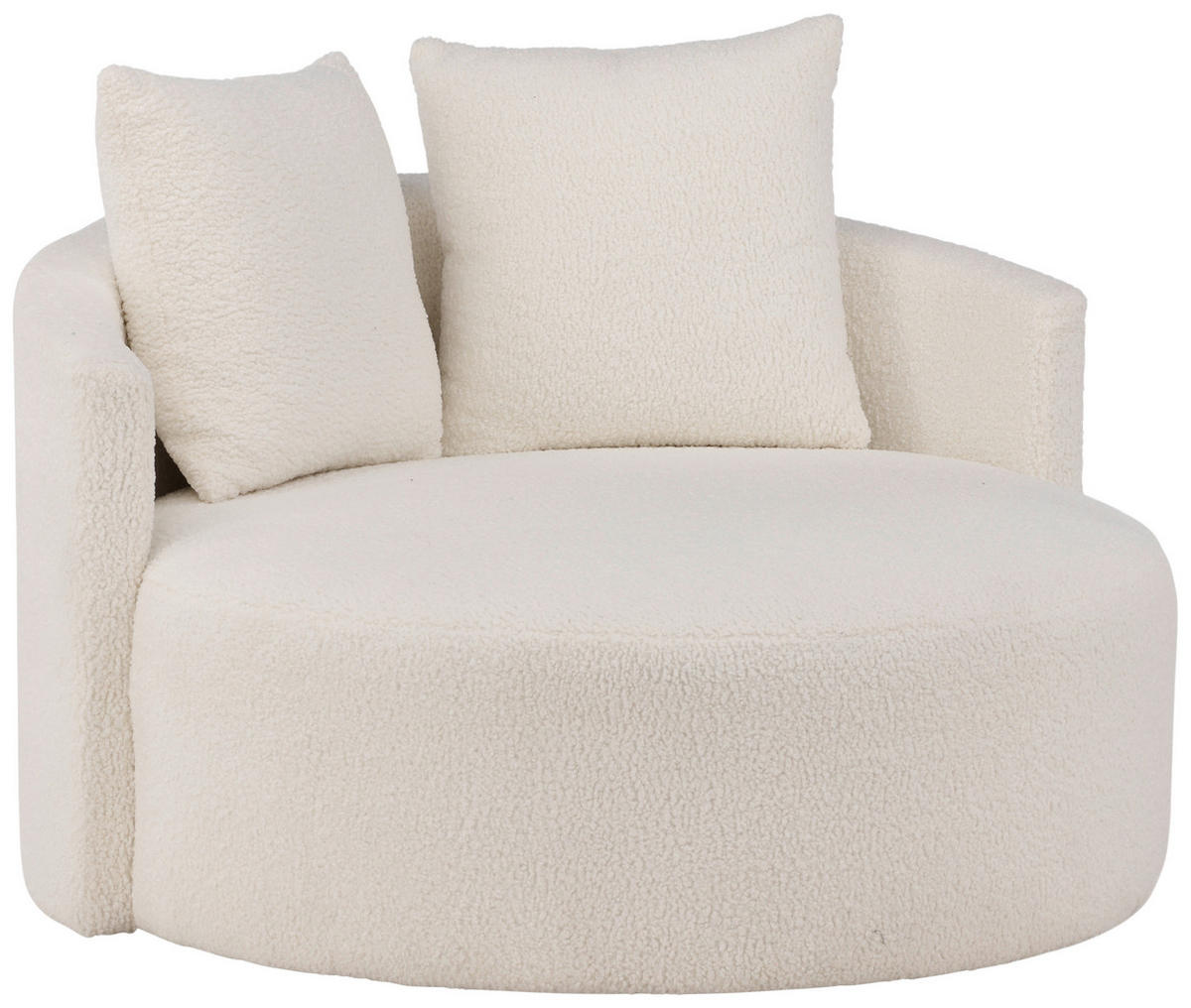 2-SITS SOFFA i trä, textil vit  - vit, Design, trä/textil (116/85/116cm) - Best Price