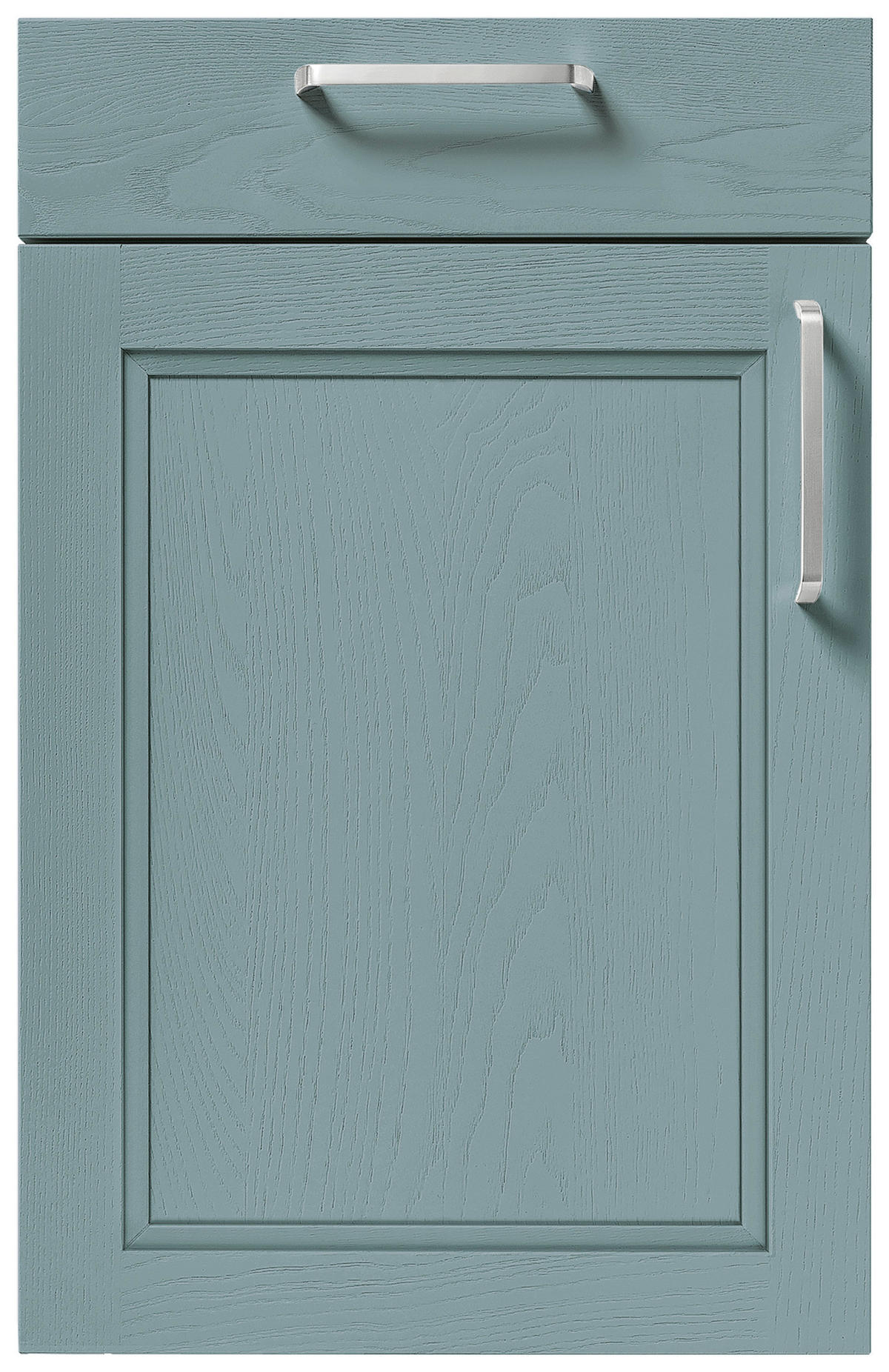 EINBAUKÜCHE FRIDA SATIN  - Salbeigrün, Basics, Holzwerkstoff - Novel