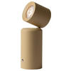 WANDLEUCHTE - Beigebraun, Design, Metall (6,5/19cm) - It's about Romi