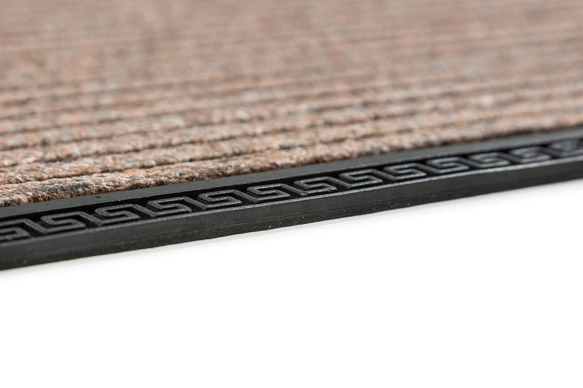 FUßMATTE  50/80 cm  Braun  Struktur  - Braun, Basics, Kunststoff/Textil (50/80cm) - Astra