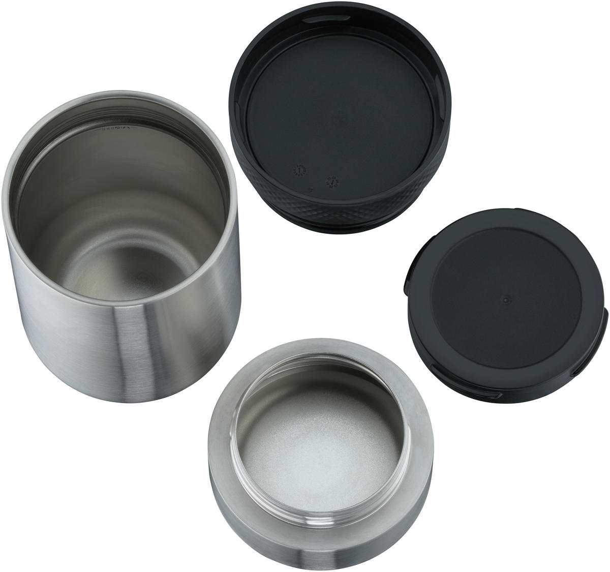 ISOLIERSPEISEGEFÄß  - Edelstahlfarben, Basics, Metall - WMF