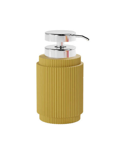 SEIFENSPENDER Kunststoff  - Dunkelgelb, Basics, Kunststoff (8,1/15,6/8,1cm) - Sadena