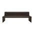 SITZBANK 246/83/62 cm in Schlammfarben - Schlammfarben, Design, Leder (246/83/62cm) - Joop! SITZBANK 246/83/62 cm in Schlammfarben - Schlammfarben, Design, Leder (246/83/62cm) - Joop!
