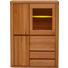 KOMODA HIGHBOARD, jádrový buk, barvy buku - šedá/barvy buku, Konvenční, dřevo/kompozitní dřevo (98/140/38cm) - Voleo KOMODA HIGHBOARD, jádrový buk, barvy buku - šedá/barvy buku, Konvenční, dřevo/kompozitní dřevo (98/140/38cm) - Voleo