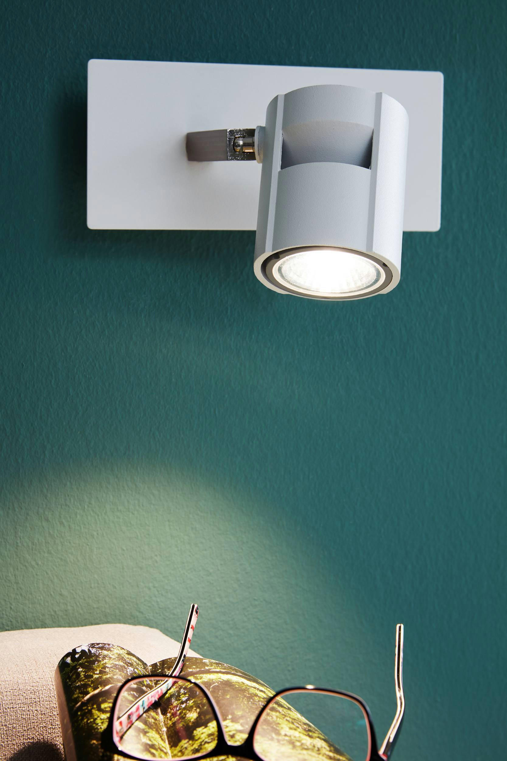 LED-SPOT Vergiano 16,5/7/7 cm   - vit, Design, metall (16,5/7/7cm) - Eglo