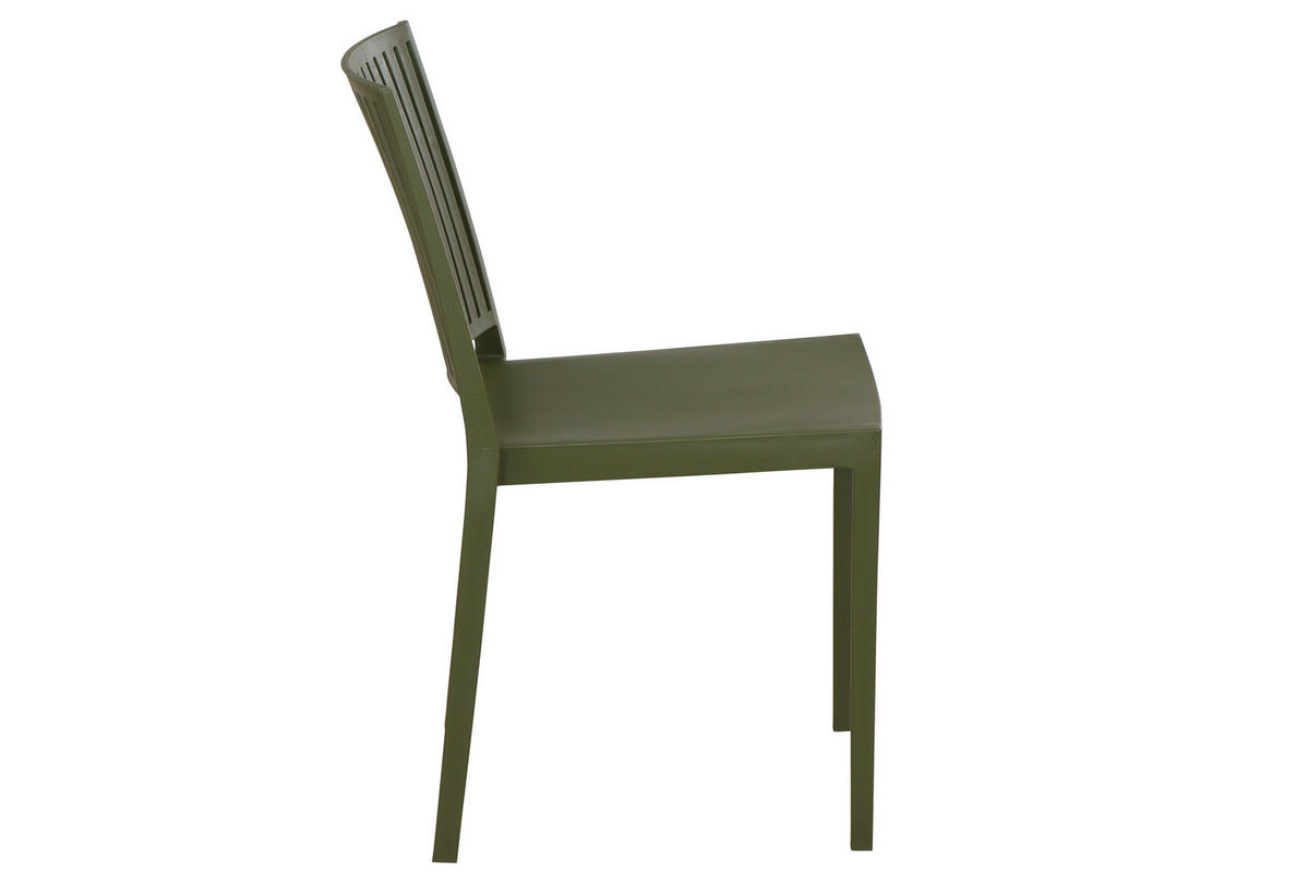 GARTENGARNITUR 3-teilig  - Grün, Basics, Holzwerkstoff/Kunststoff (80/80/80cm) - Siena Garden