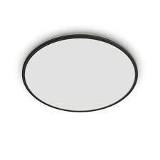 SPOLJNA PLAFONJERA - crna, Osnovno, metal/plastika (25/25/2.3cm) - Philips