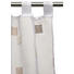 KURZGARDINE 140/48 cm - Braun/Weiß, Basics, Textil (140/48cm) - ESPOSA