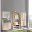SCHUHSCHRANK Pinienfarben, Sonoma Eiche - Silberfarben/Pinienfarben, Design, Kunststoff (90/102/39cm) - BOXXX