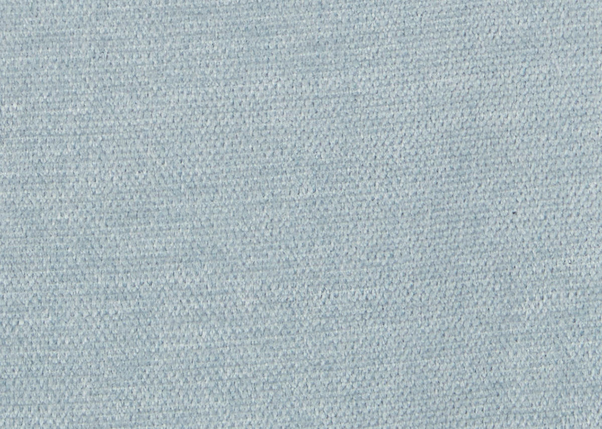 ECKSOFA in Chenille Pastellblau  167/311 cm  - Pastellblau/Schwarz, Design, Textil/Metall (167/311cm) - Xora