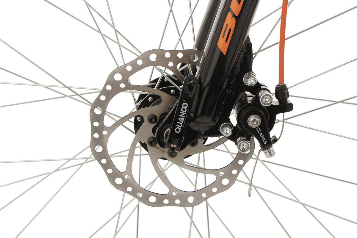 MOUNTAINBIKE 26 Zoll Herren  - Schwarz/Orange, Basics, Metall - KS Cycling