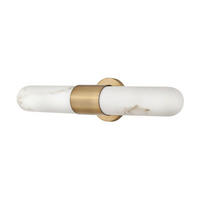 Aplică De Perete Pentru Baie - alămiu, Konventionell, sticlă/metal (12,7/61/12,6cm) - Elstead Lighting