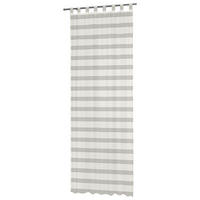 ZÁVĚS S POUTKY, neprůsvitné, 140/245 cm - šedá/přírodní barvy, Basics, textil (140/245cm) - Esposa