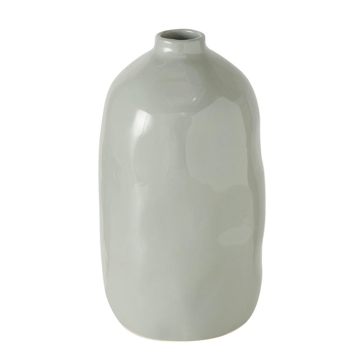 VASE  - Salbeigrün, Basics, Keramik (25cm) - Ambia Home