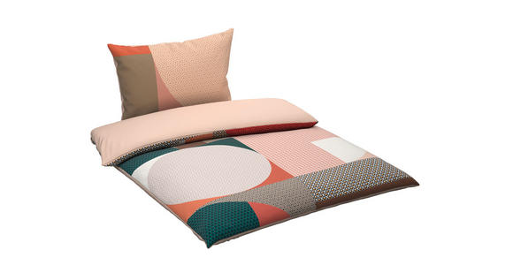 WENDEBETTWÄSCHE Winnow Satin 140/200 cm  - Multicolor, Basics, Textil (140/200cm) - Novel