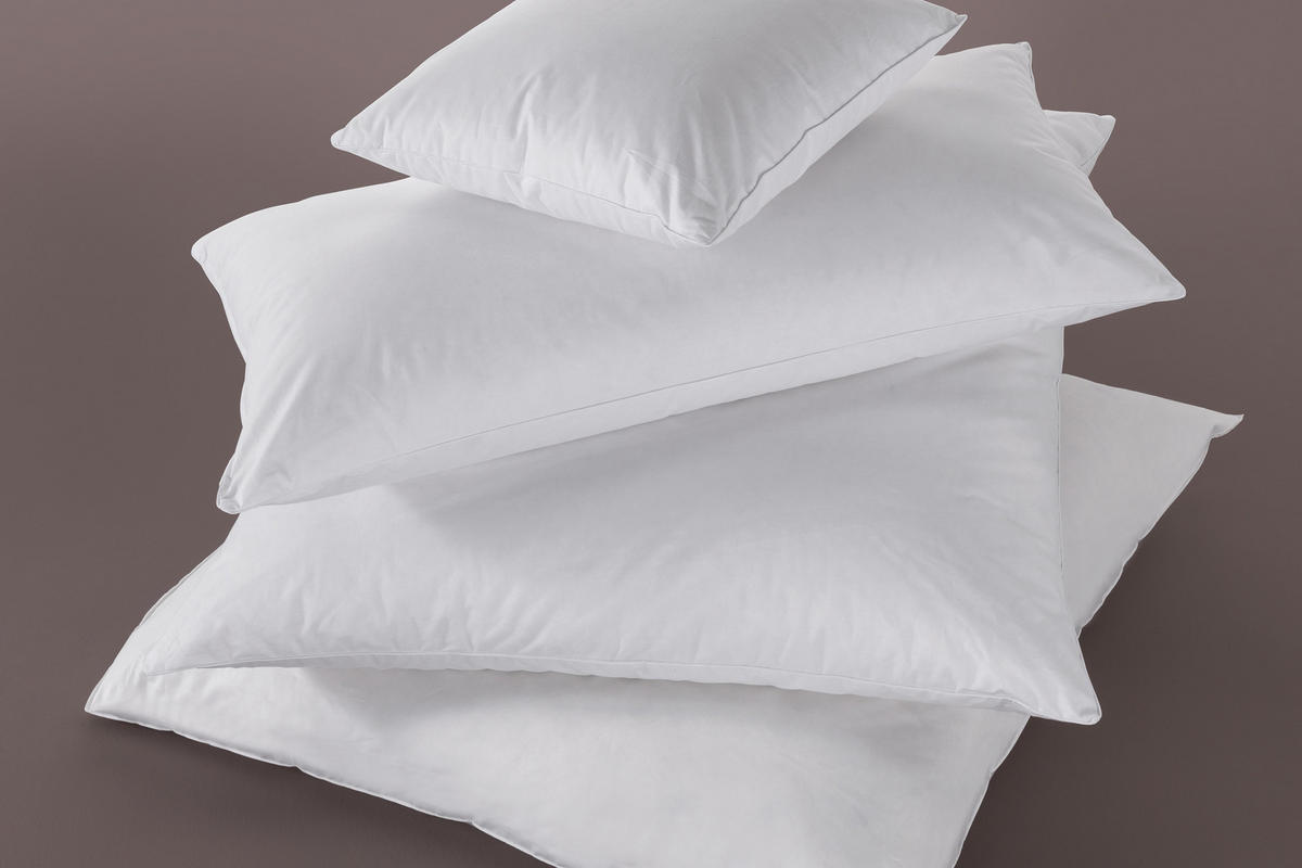 KOPFKISSEN  Classic  40/80 cm       - Weiß, Basics, Textil (40/80cm) - Centa-Star