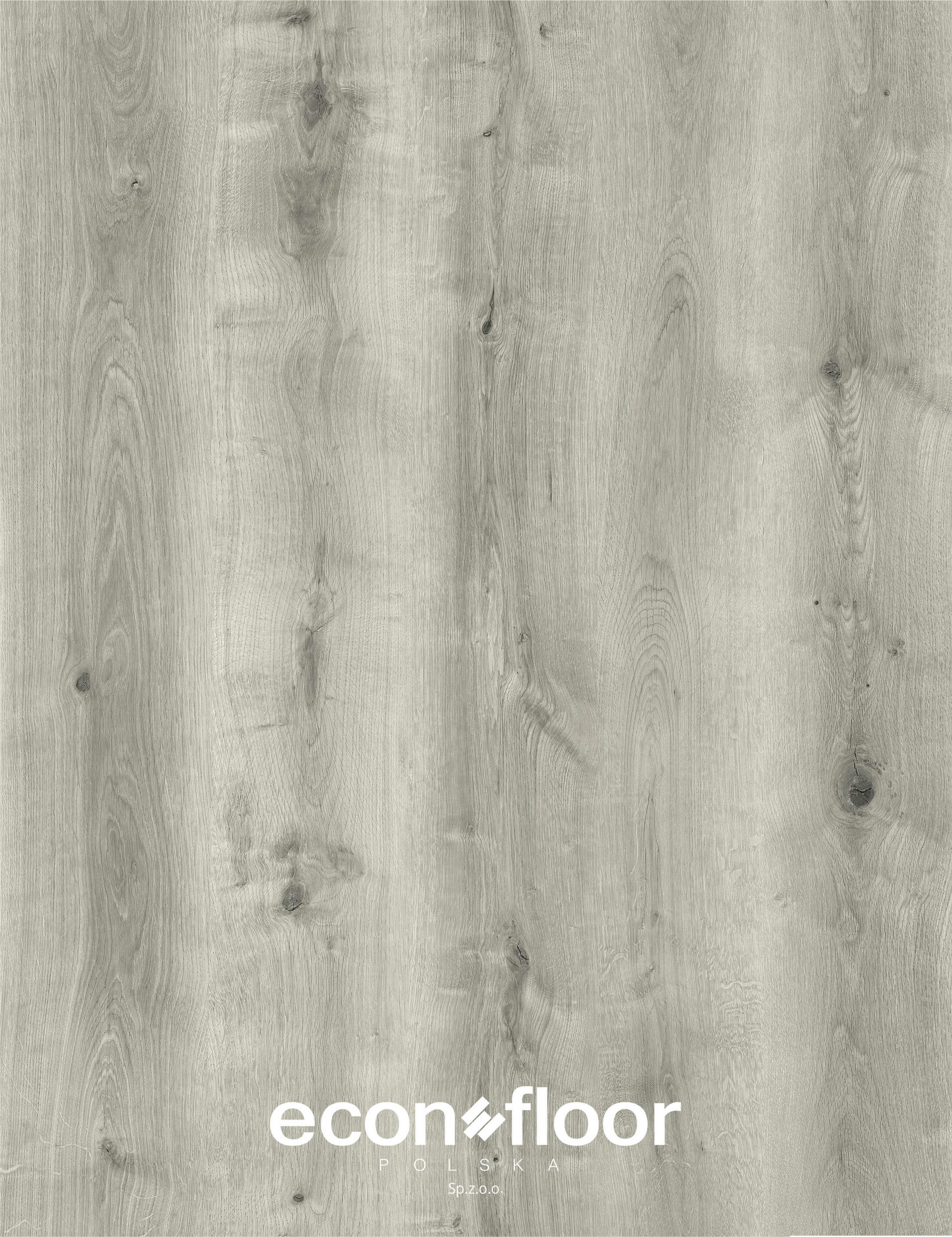 VINYLBODEN Econfloor LA BOHEME 55 ONTANO WHITE  per  m² - Hellgrau, Basics, Kunststoff/Stein (23/128/0,57cm)