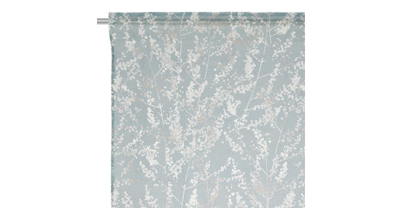 FERTIGVORHANG halbtransparent  - Jadegrün, KONVENTIONELL, Textil (140/245cm) - Esposa