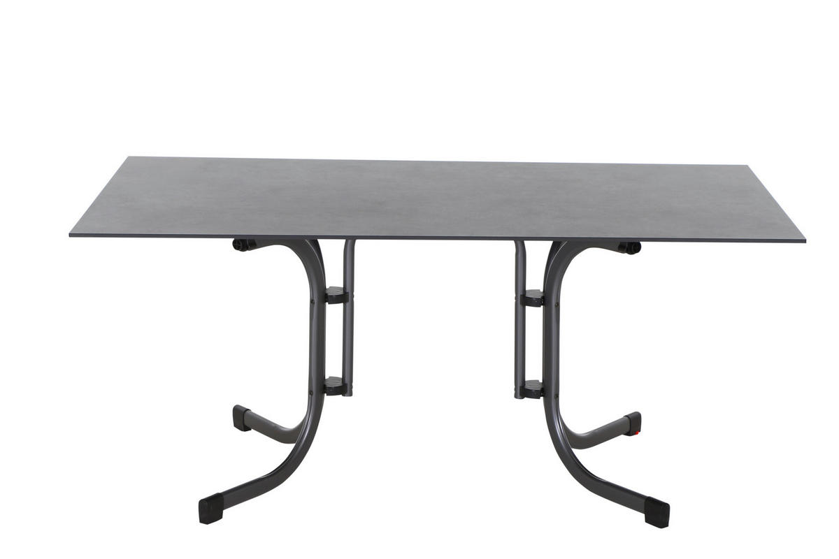 GARTENGARNITUR 5-teilig Stahl  - Anthrazit, Basics, Kunststoff/Metall (57/80/56cm) - Siena Garden