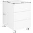 ROLLCONTAINER - Weiß, Design, Holzwerkstoff/Kunststoff (42/64/53cm) ROLLCONTAINER - Weiß, Design, Holzwerkstoff/Kunststoff (42/64/53cm)