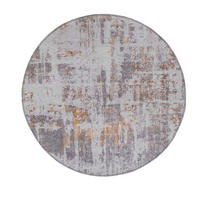 OUTDOORTEPPICH 80 cm Gelb, Grau  - Gelb/Grau, Design, Textil (80cm) - Ambia Garden