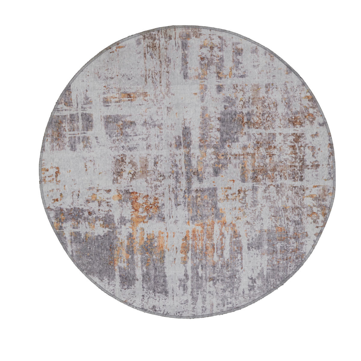 OUTDOORTEPPICH 80 cm Gelb, Grau  - Gelb/Grau, Design, Textil (80cm) - Ambia Garden