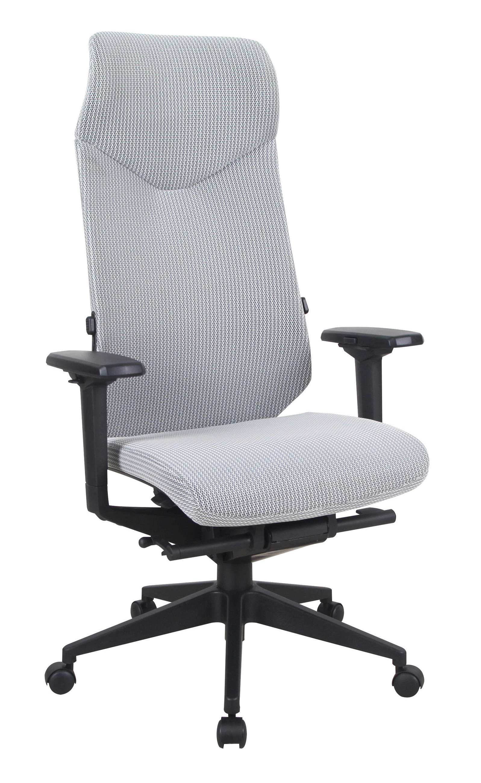 GAMING STOL kovina, umetna masa, tekstil siva  - črna/siva, Trendi, kovina/umetna masa (72/125-132/58cm) - Xora