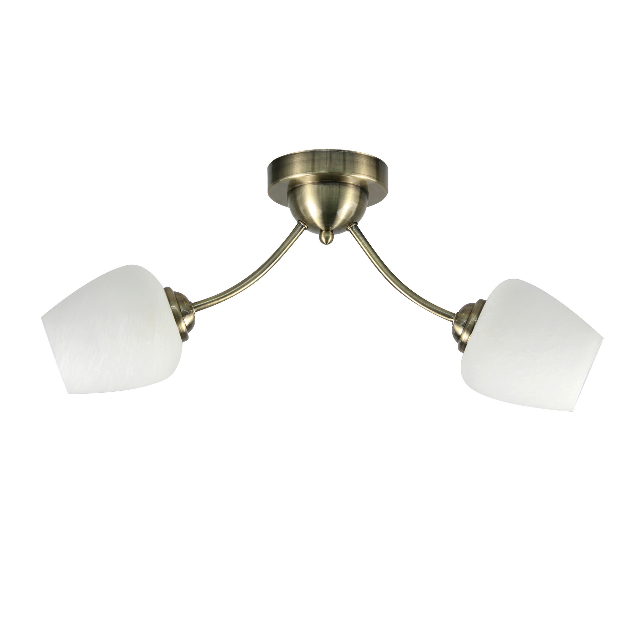 XXXLutz Deckenleuchte Zina Bronze 21 cm