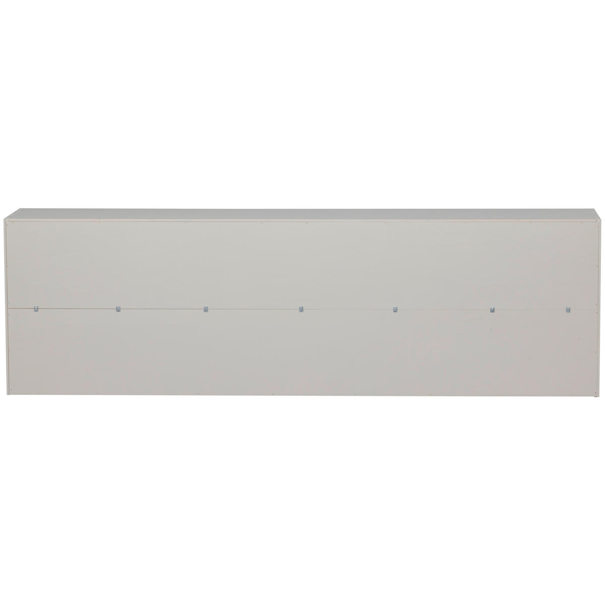 AUFSATZSCHRANK 200/60/35 cm  - Grau, Design, Glas/Holz (200/60/35cm) - Livetastic