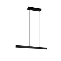 LED-HÄNGELEUCHTE Croom 120/10/60-180 cm   - Schwarz/Weiß, Design, Kunststoff/Metall (120/10/60-180cm) - Trio Leuchten