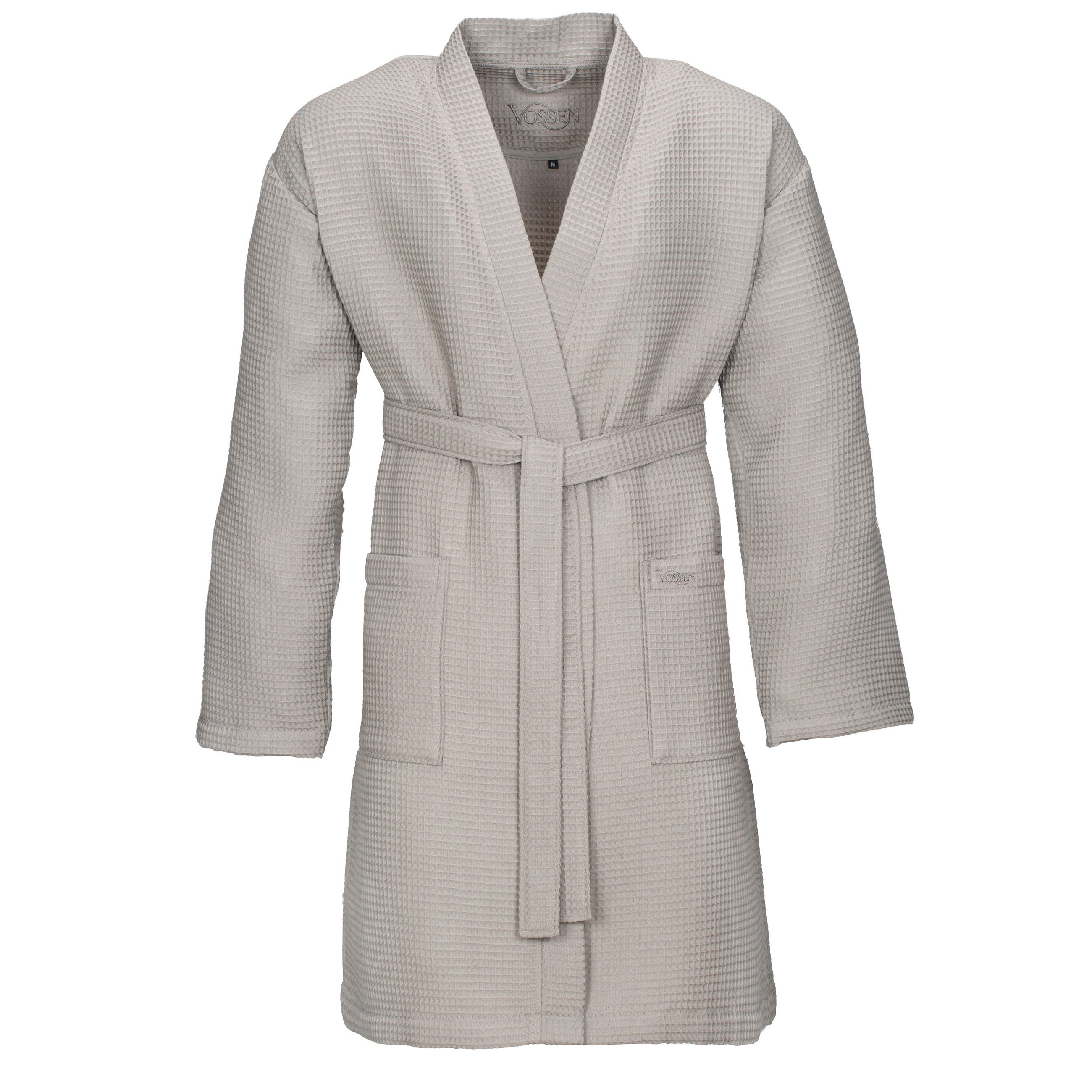 BADEMANTEL S Unisex  - Grau, Basics, Textil (Snull) - Vossen