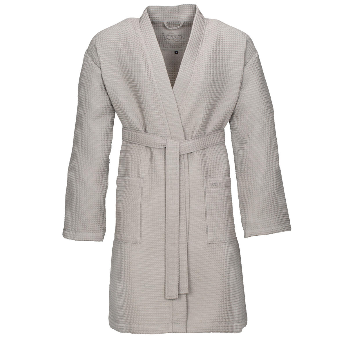 BADEMANTEL S Unisex  - Grau, Basics, Textil (Snull) - Vossen