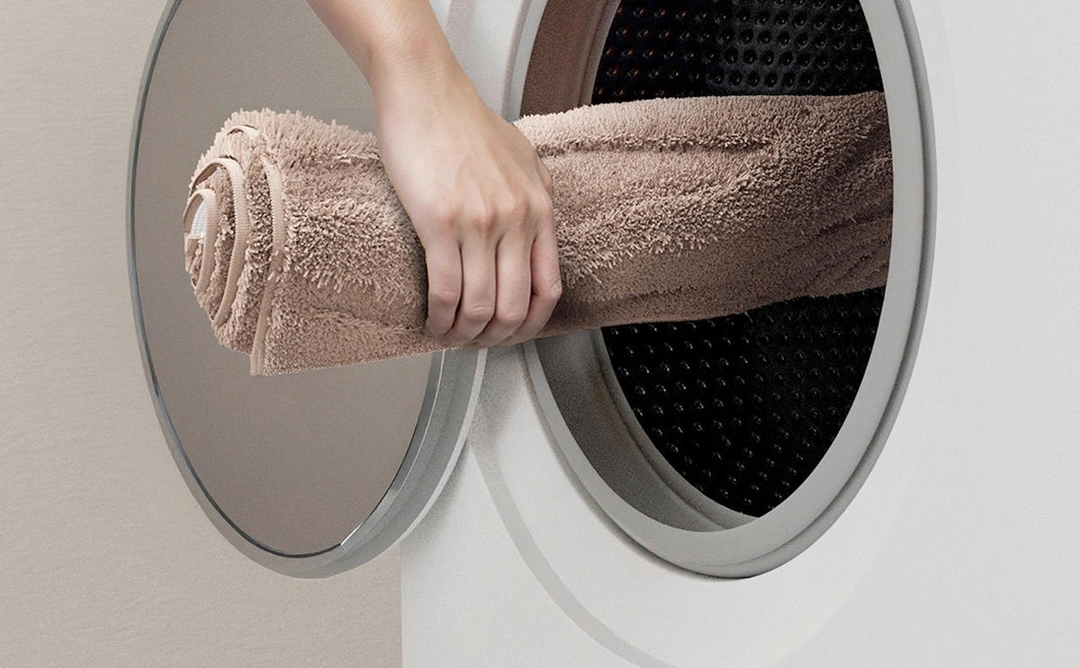 KUPAONSKI TEPIH bež  GRUND  - bež, Basics, tekstil/plastika (60/100cm) - Grund