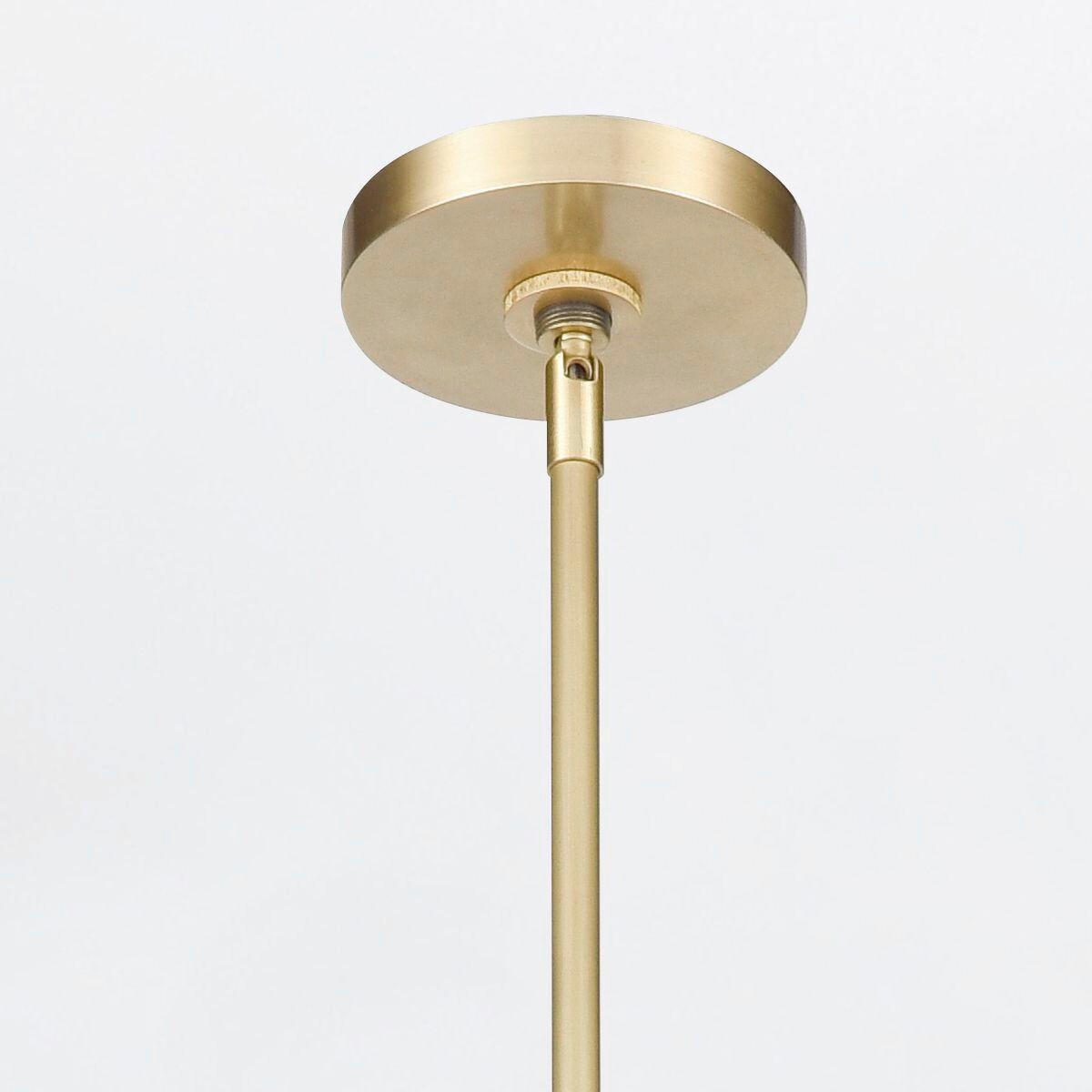 LED-HÄNGELEUCHTE 80/6,4/11,4 cm    - Teakfarben, Natur, Holz/Kunststoff (80/6,4/11,4cm) - Elstead Lighting