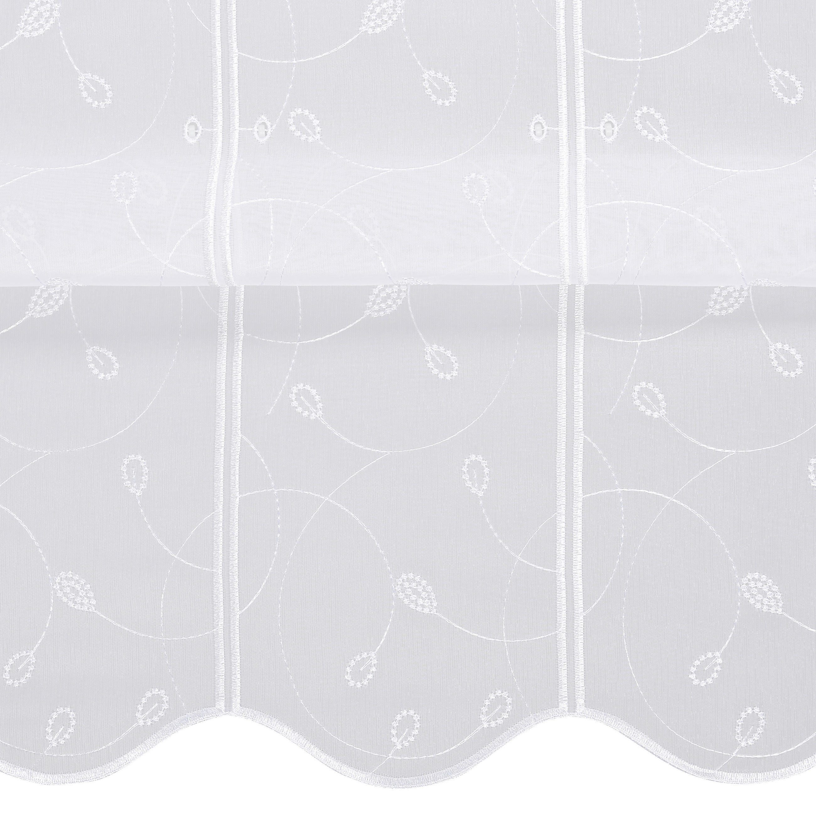 CLIPPANNEAUX 140 cm   - Weiß, KONVENTIONELL, Kunststoff (140cm) - Esposa