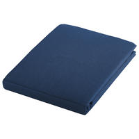 SPANNBETTTUCH FLORENTANO Jersey  - Dunkelblau, Basics, Textil (100/200cm) - Bio:Vio