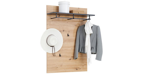 GARDEROBE  in 220/195/38 cm  - Anthrazit/Eiche Artisan, MODERN, Holzwerkstoff (220/195/38cm) - Xora