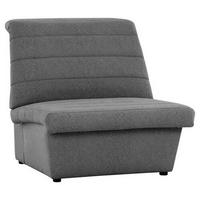SESSEL Webstoff Graubraun    - Graubraun/Schwarz, Design, Kunststoff/Textil (92/92/103cm) - LOOKS by W.Joop
