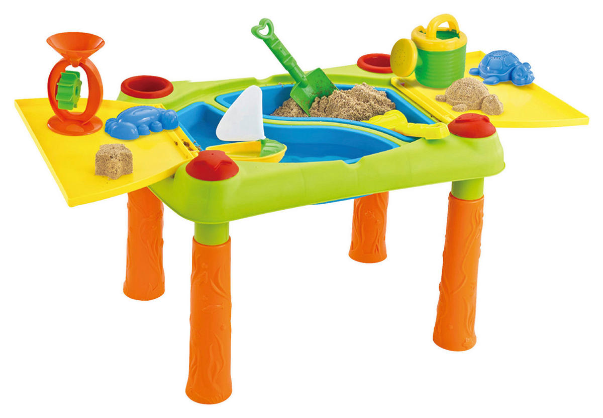 SAND- UND WASSERTISCH - Multicolor, Basics, Kunststoff (99,3/48/46cm)