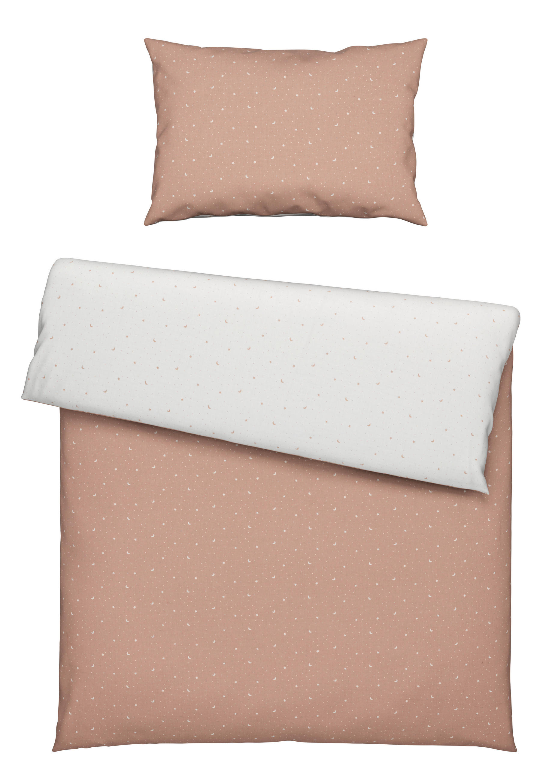 BABYBETTWÄSCHE 100/135 cm  - Beige/Braun, Trend, Textil (100/135cm) - Patinio