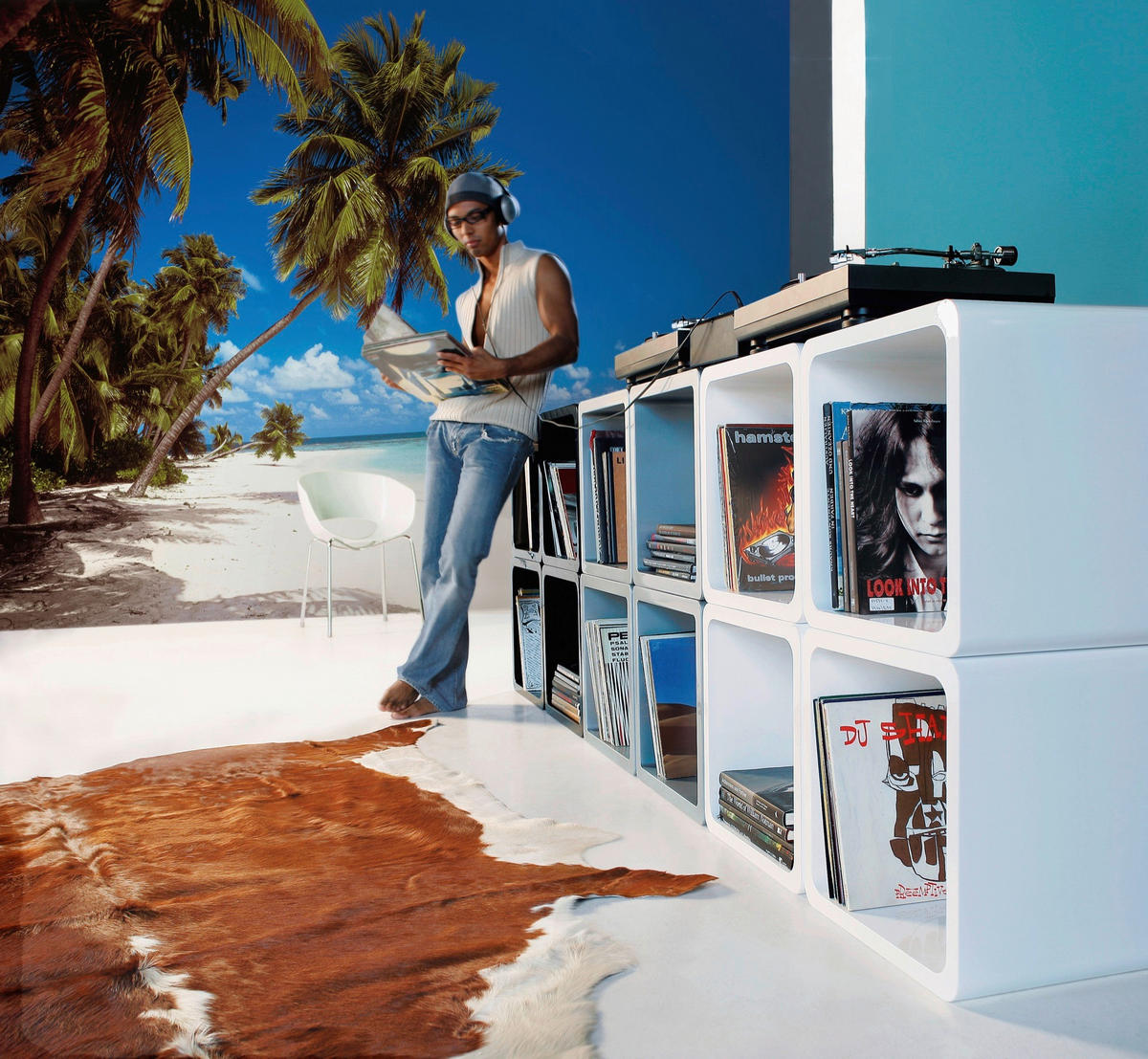 FOTOTAPETE Maldives  - Multicolor, Natur, Papier (388/270cm) - Komar