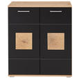 SCHUHSCHRANK 84/95/38 cm  - Chromfarben/Silberfarben, Basics, Holzwerkstoff/Metall (84/95/38cm) - Xora