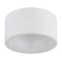 LED-DECKENLEUCHTE RAYMOND 15/7,5 cm   - Opal/Weiß, Basics, Kunststoff/Metall (15/7,5cm)