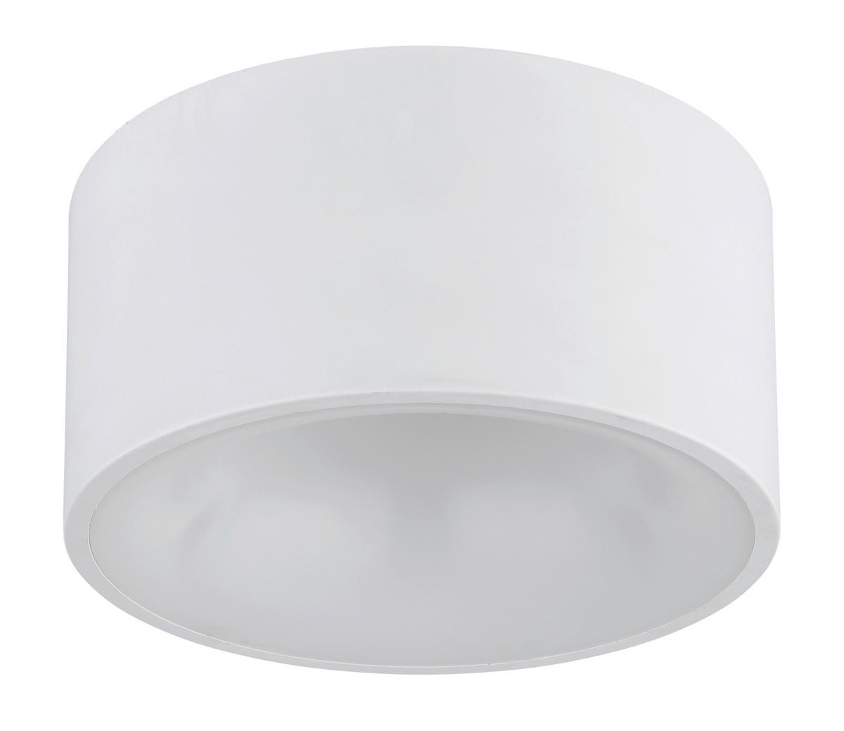 LED-DECKENLEUCHTE RAYMOND 15/7,5 cm   - Opal/Weiß, Basics, Kunststoff/Metall (15/7,5cm)