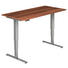 SCHREIBTISCH - Silberfarben/Zwetschgefarben, KONVENTIONELL, Holzwerkstoff/Metall (160/63,5-128,5/80cm) SCHREIBTISCH - Silberfarben/Zwetschgefarben, KONVENTIONELL, Holzwerkstoff/Metall (160/63,5-128,5/80cm)